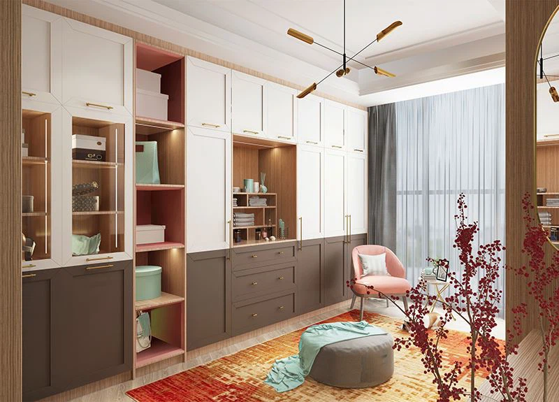 American style walk in closet American style walk in closet
