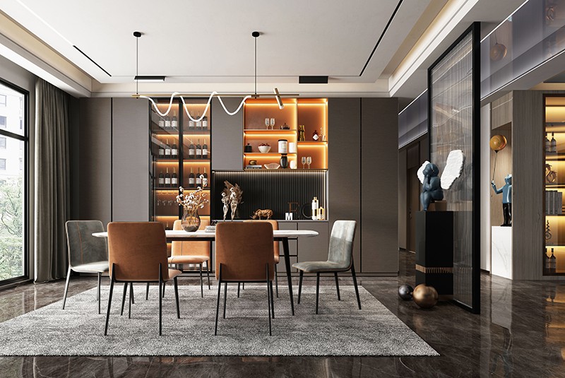 Dining Room Build In Cabinets