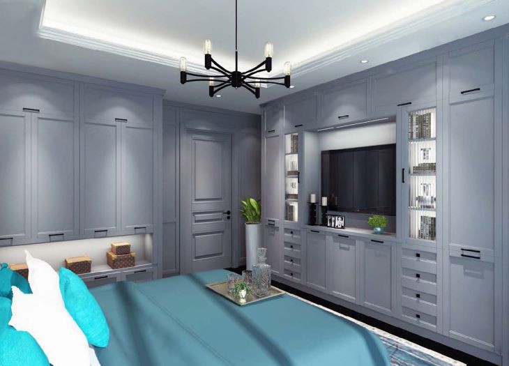Nordic European Elegant Full House Cabinet Design