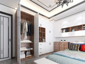 Ekonomična drvena garderoba